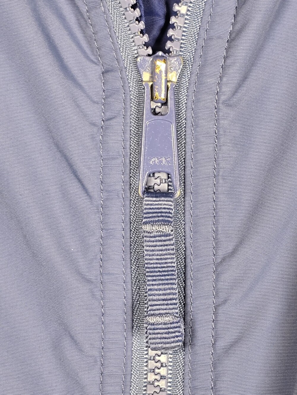 Vintage Columbia Fleece Lined Blue Windbreaker Jacket - Picture 7 of 16